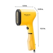 Open Box Rowenta Pure Pop Handheld Garment Steamer- Yellow