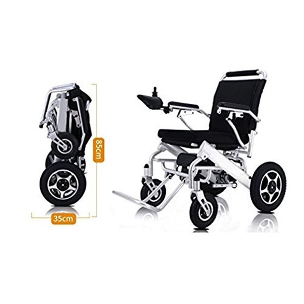 Horizon Med Fold & Travel Electric Wheelchair, Medical Mobility Aid