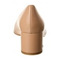 thumbnail image 3 of Stuart Weitzman Bridget 50 Block Leather Pump, 10, Beige, 3 of 5