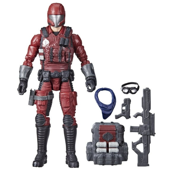 G.I. Joe Classified Series, figurine d'infanterie Crimson Viper 85 de 15 cm avec 5 accessoires, pour filles et garçons