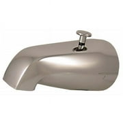 Plumb Craft Waxman 7657200P 2.8" L X 5.4" W X 9" H Chrome Diverter Tub Spout With Outlet