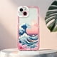 thumbnail image 4 of Funda de teléfono Sea Wave para iPhone 16 15 14 13 12 11 Plus Pro Max Mini XS X XR funda de silicona suave, 4 of 5