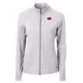 thumbnail image 2 of Women's Cutter & Buck Heather Gray San Francisco 49ers Adapt Eco Knit Heather Full-Zip Jacket, 2 of 3