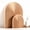 Natural, variant on 2 Wood Arch Decor Boho Shelf & Serving Board For Fireplace Mantel Kitchen Counter - Light Pine Finish Scandinavian Japandi Style Aesthetic Accents Living Room Home Office