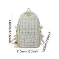 thumbnail image 2 of Mochila linda para estudiantes, mochila escolar con múltiples bolsillos para libros de dibujos animados, mochila para adolescentes, 2 of 9