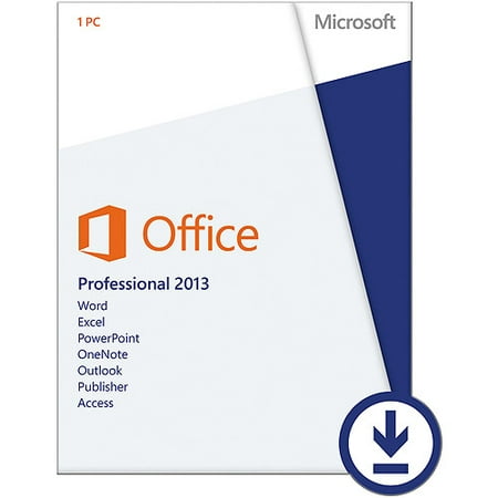 Microsoft Office Professional, 1 PC Download (Email