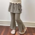 thumbnail image 2 of 1-2 Years Toddler Cargo Pants for Girls Y2K Clothing High Waisted Travel Streetwear Casual Pants with Pockets, 2 of 5