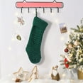 thumbnail image 4 of YIMWNYI Christmas Stocking, Knitted Christmas Stocking, Cable Knitted, Personalized Holiday Gift for Parents, Christmas Decor Hanging Stocking, Xmas Stocking for Holiday Presents, 4 of 6