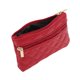 thumbnail image 3 of Ofertas Únicas 1 Pc Monedero Argyle con Dos Cremalleras Color Rojo, 3 of 5