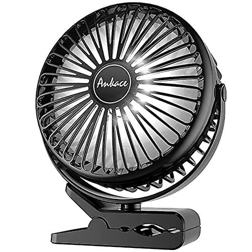 Ventilador portátil recargable, ventilador de escritorio con batería de 10000 mAh, 11 Feliz Sencillez