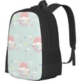thumbnail image 2 of Cinnamoroll Pattern Backpacks Travel Laptop Daypack Kawaii Puppy College Daypacks For Unisex Women Work Travel Laptop Bag Laptop Backpack, 2 of 5