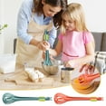 thumbnail image 4 of Fankiway New Multifunctional Egg Beater, 2 in 1 Food Clip & Egg Whisk, Comfortable Handle No Slip Durable Kitchen Tools, Kitchen Whisk Set for Cooking, Blending, Baking, 4 of 8