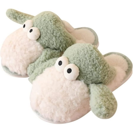 

PIKADINGNIS Unisex Sheep Slippers Plush House Soft Cute Animal Style Sandals Indoor & Outdoor 2022 Winter