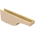 thumbnail image 5 of 5"W x 30"D x 10"H Thin Van Buren Rough Cedar Woodgrain TimberThane Corbel, Primed Tan, 5 of 6