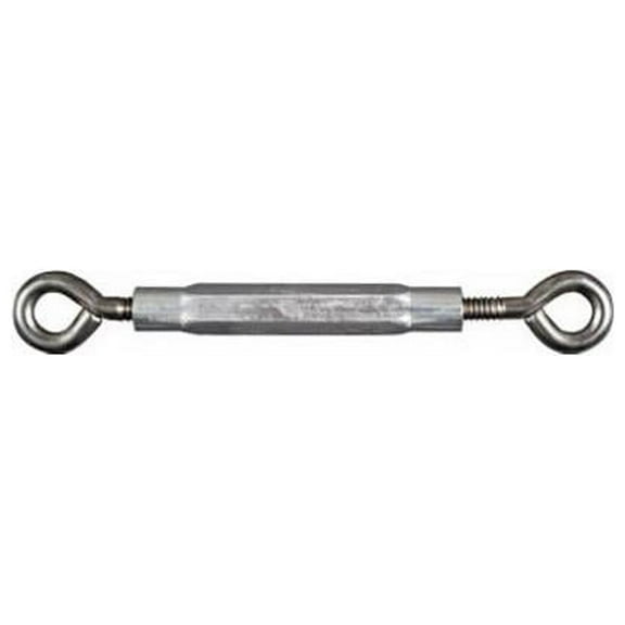 National Hardware N221-838 Turnbuckle, Eye & Eye, Stainless Steel, 1/4 x 7-1/2 In. - Quantity 5
