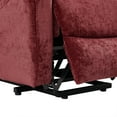 thumbnail image 5 of Spaco Electric Power Lift Recliner with Massage and Heat for Elderly, USB Ports, Side Pockets, Living Room Recliner Power, Red, 5 of 5