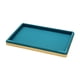 thumbnail image 4 of Bandeja organizadora de joyas Fernando de cuero cepillado Azul eléctrico, 4 of 8