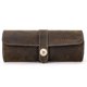thumbnail image 1 of S 3 Slot Watch Roll Display Stora Box,retro Cow Travel Watch Case ,wrist Jewelry P, 1 of 5