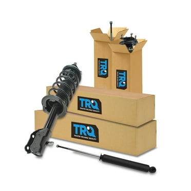 TRQ Front and Rear Complete Strut Assembly & Shock Absorber Kit Complete Strut & Coil Spring Assembly Fits Select 2007-2012 Mazda CX-7