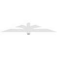thumbnail image 4 of 72"W x 12"H x 2"D x 4"F, 4/12 Pitch, Redmond Architectural Grade PVC Gable Bracket, 4 of 8