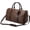 Brown, variant on Large capacity Lightweight Weekender Travel Duffel Bag for Women Men Overnight Bag with Toiletry Bag Traveling Handbag for Gym Holiday (White)