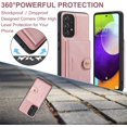 thumbnail image 3 of Case for Samsung Galaxy A53 5G, Detachable Magnetic Wallet Credit Card Slot Kickstand Cover Support Wireless Charging Compatible with Samsung Galaxy A53 5G (Pink), 3 of 9