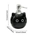 thumbnail image 4 of TIELUTT Cartoon Soap Dispenser Bottle Refillable Container for Bathroom Shampoo Face Towels for Bathroom Bathroom Towel Rack Set Small Bathroom Storage Cabinet Floating Bathroom Shelves Large Bath To, 4 of 8