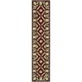 thumbnail image 3 of SAFAVIEH Naples NA521B Handmade Burgundy / Black Rug, 3 of 5