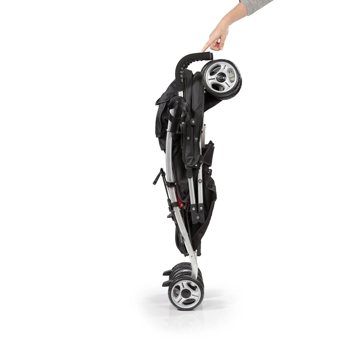 Summer 3Dlite Convenience Stroller Jet Black Lightweight Stroller with Aluminum Frame Walmart
