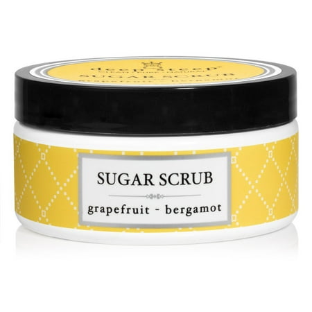 - Grapefruit Bergamot Sugar Scrub Deep Steep 8 oz Scrub