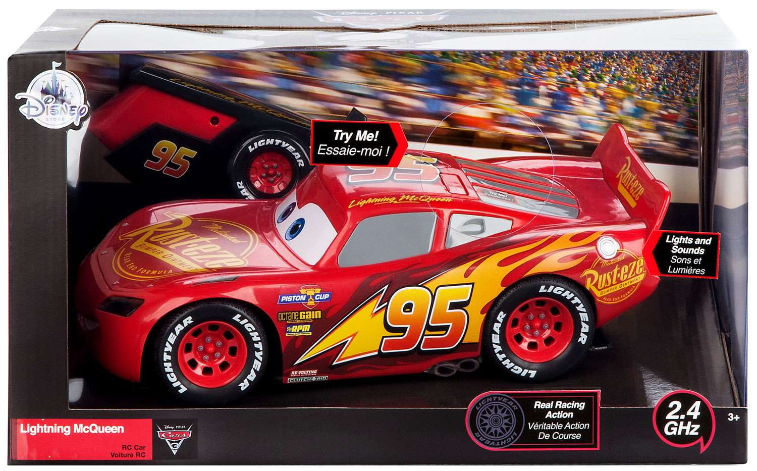 lightning mcqueen remote control car walmart