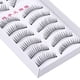 thumbnail image 4 of Extensiones de pestañas largas, 20 piezas de belleza natural extensión de pestañas postizas pestañas postizas ultra sensibles, 4 of 8