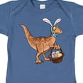 thumbnail image 4 of Inktastic Easter Velociraptor with Bunny Ears Boys or Girls Baby Bodysuit, 4 of 5
