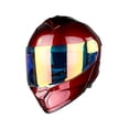 thumbnail image 2 of Casco Abatible De Moto Kov Thunder Cherry Rojo Dot, 2 of 5