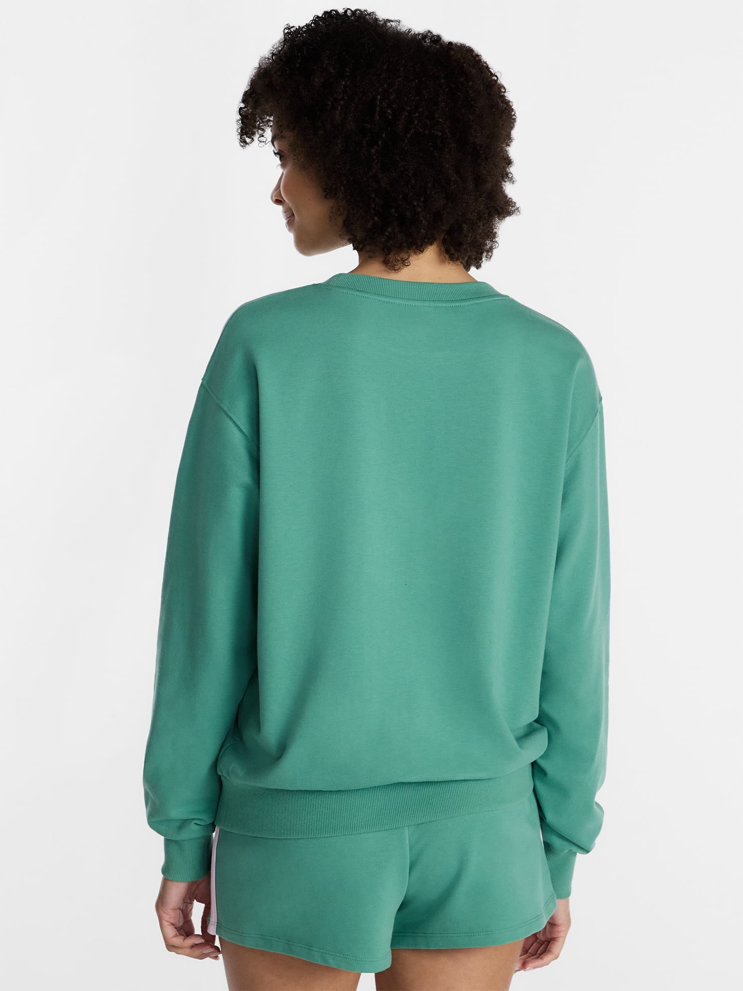 No Boundaries Sleepwear Top with Long Sleeves, Women’s XXS-3X