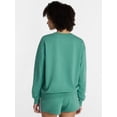 thumbnail image 3 of No Boundaries Sleepwear Top with Long Sleeves, Women’s XXS-3X, 3 of 5