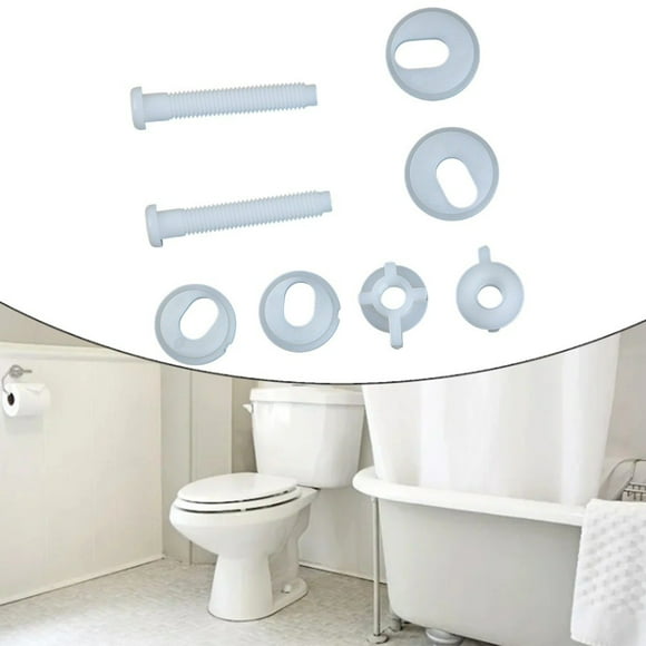 Kits de tornillos de inodoro pernos de reparación de bisagras accesorios de montaje de asiento de inodoro de baño