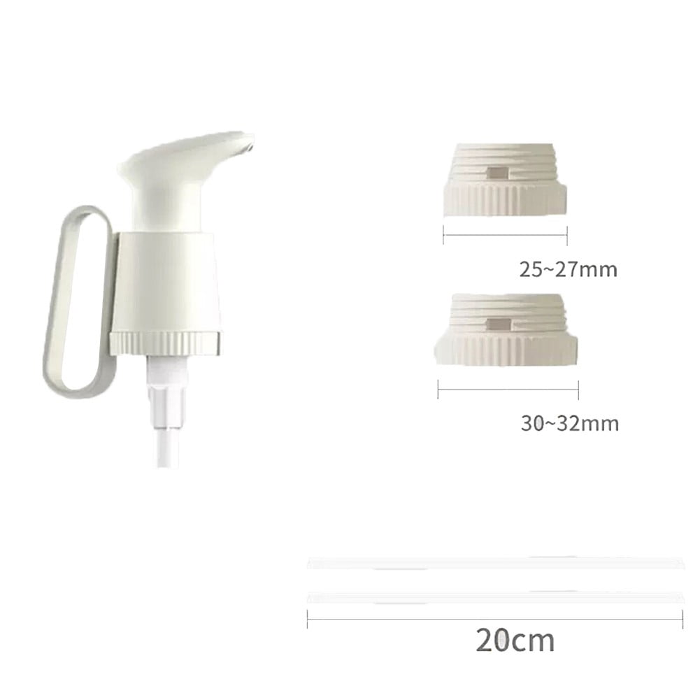 Sauce Bottle Pump Oyster Sauce Squeezer Dispensers Pressure Push Nozzle