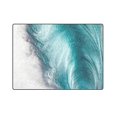 thumbnail image 3 of CADecor Big Blue Wave Couch Sofa or Bed Fleece Blanket Throw 58x80 inches, 3 of 3