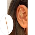 thumbnail image 4 of Fashion Personalized Design Around The Auricle Type Ear Clip Wire Earrings, 4 of 4