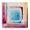 Bright Colors New Day, variant on Stupell Industries Modern Vibrant Layers New Day Canvas Art, 17 x 17, by Lanie Loreth