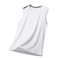 thumbnail image 6 of ZUKMRJPC Mens Casual Tank Tops Crewneck Solid Color Breathable Sleeveless Shirts Loose Fit Lightweight Muscle Gym T Shirts Tank Top for Men, 6 of 7