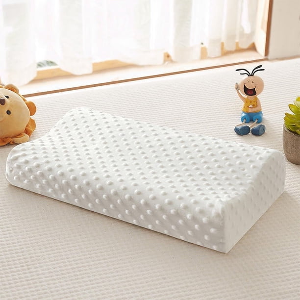 Almohada para el cuello, almohadas de espuma viscoelástica para aliviar el dolor, almohada para dormir, almohada ergonómica para el dolor de cuello y hombros, almohada cervical ortopédica pa