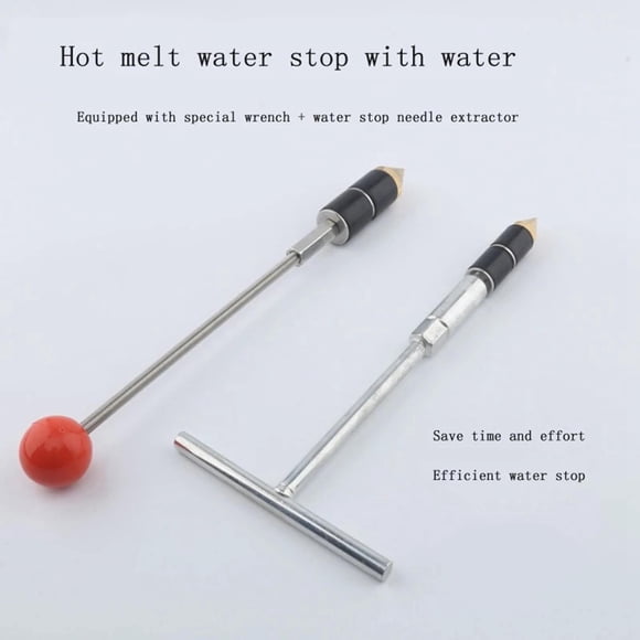 Inteprter 4 Pieces Hot Melt Water stop High Parts pinfor Resistance Voltage for Plumbing Suministros de limpieza para el hogar