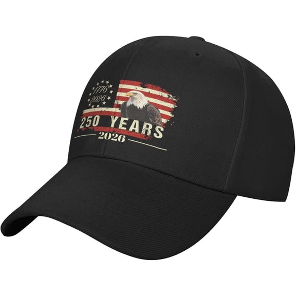 250 Years Anniversary Hat s for Freedom 250th 1776-2026 Birthday July 4th Trucker Hat Unisex Baseball Cap