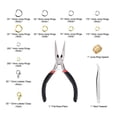 thumbnail image 2 of Coofit Jewelry Necklace Repair Kit 12 Grid Open Jump Ring Opener Jewelry Making Kit, 2 of 10