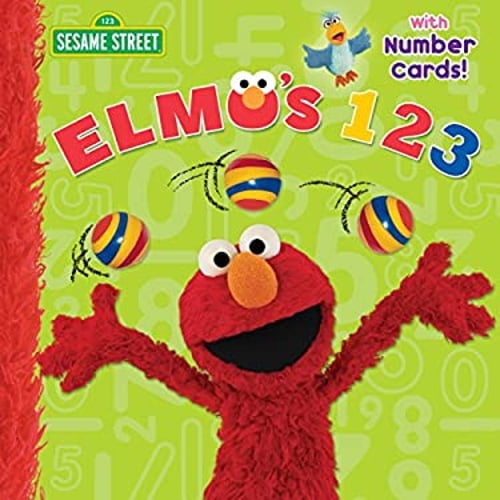 Pre-Owned Elmo's 123 (Sesame Street) (Paperback) 9780553536799