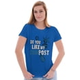 thumbnail image 3 of Like My Compost Gardening Plants Womens Fitted Plus Size Graphic Tee Brisco Brands 2X, 3 of 5