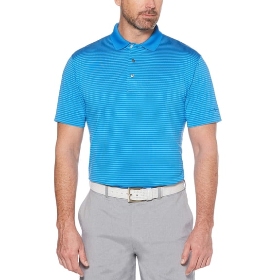 Ben Hogan Men's Performance Short Sleeve Striped Polo Shirt
