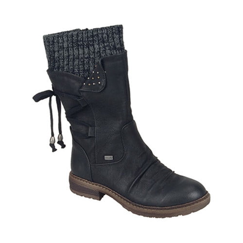 rieker mid calf boots